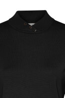 Micha - Basic Viscose Knit - Turtleneck Strik - Sort