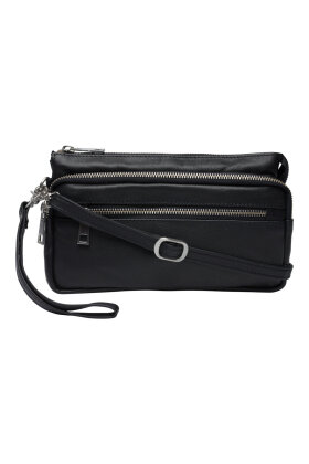 Tim & Simonsen - Betty Clutch - Black & Silver