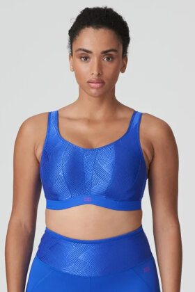 Primadonna - Sports Bh -The Game - Bøjle & Racer - Electric Blue