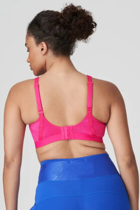 Prima Donna - Sports Bh -The Game - Bøjle Foret & Racer - Electric Pink