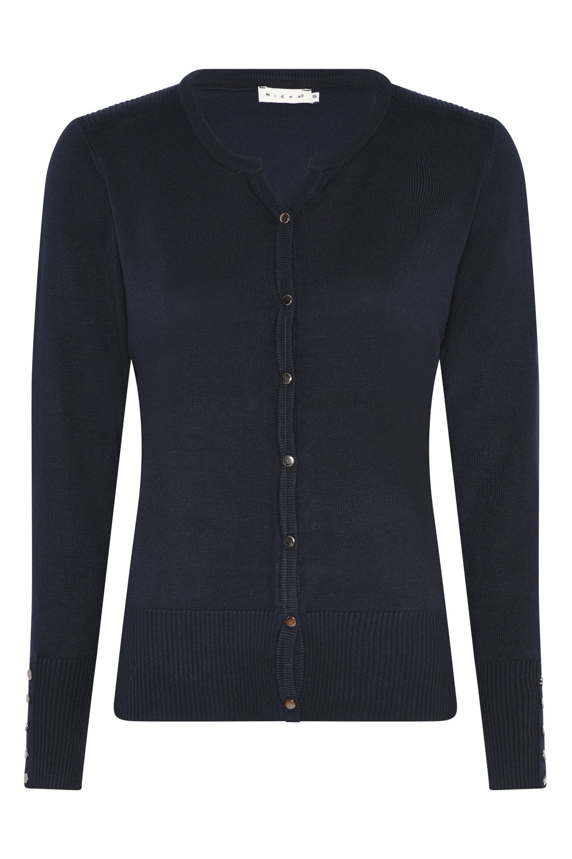 Micha Cotton Sweater in Navy main image 1