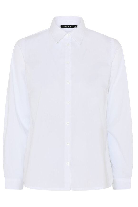 Micha - Basis Skjorte - Cotton - Comfort Fit - Bright White