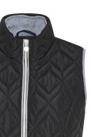 Micha - Quilt Vest - Polyester Fyld & Detaljer - Black