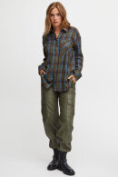 Pulz - PzMadison Shirt - Flannel Skjorte Ternet - Kalamata