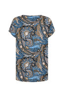SoyaConcept - Sc-Manny 1 Bluse - Paisley Print - Blue