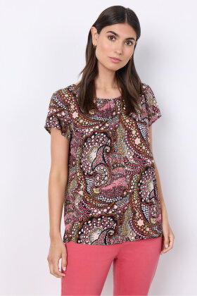 Soyaconcept - Sc-Manny 1 Bluse - Paisley Print - Berry 