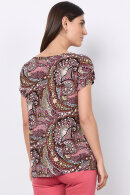 SoyaConcept - Sc-Manny 1 Bluse - Paisley Print - Berry 