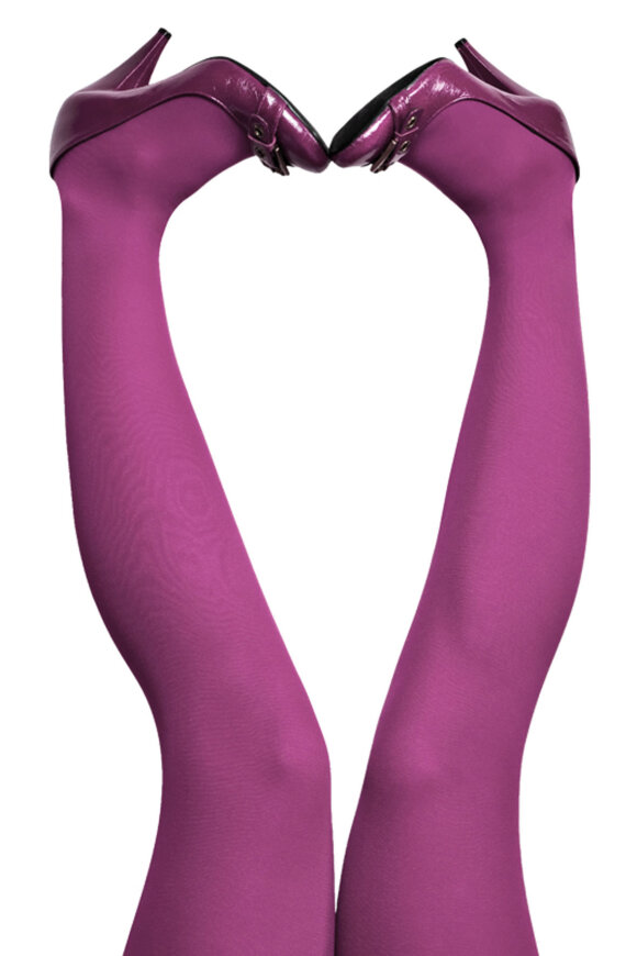 Du Milde - Lilac Love - Tights Strømpebukser 60 Denier - Lilla