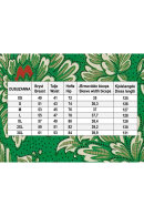 Du Milde - Beautiful duSuzanna - Viskose - Print Kjole - Green