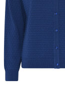 Micha - Perlestrik Cardigan - Bomuld - Royal Blue