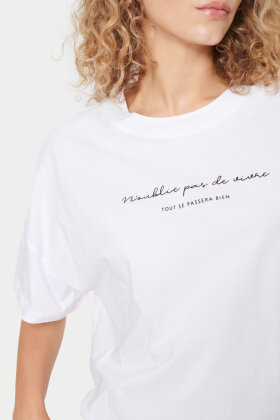 Saint Tropez - VaniSZ T-shirt - Oversize - Bright White