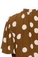 Saint Tropez - VonitaSZ Blouse - Oversize Bluse - Emperador Big Dot