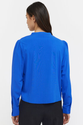 Soft Rebels - SrAlia Shirt - EcoVero Skjorte - Dazzling Blue