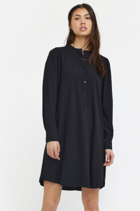 Soft Rebels - SrAlia Dress - Skjorte Kjole - Sort