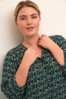 Kaffe Curve - KCkerry Ami Dress - Green Flower