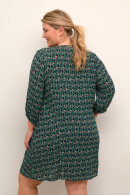 Kaffe Curve - KCkerry Ami Dress - Green Flower