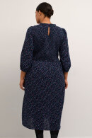 Kaffe Curve - KCnomi Smock Dress - Heliotrope Flower