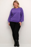 Kaffe Curve - KCloni Knit Pullover - Strikbluse - Heliotrope
