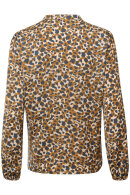 Saint Tropez - VaneasSZ Shirt - Leo Skjortebluse - Creme Pardus