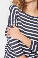 Saint Tropez - MikaSZ Striped Pullover - Blå Ombre