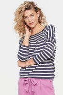 Saint Tropez - MikaSZ Striped Pullover - Blå Ombre
