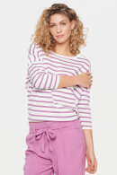 Saint Tropez - MikaSZ Striped Pullover - Lilla Mulberry