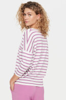 Saint Tropez - MikaSZ Striped Pullover - Lilla Mulberry