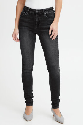 Pulz - PZJOY HW Jeans Skinny Leg - Black Denim