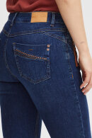 Pulz - PZCarmen HW Skinny Leg - Dark Blue Denim