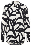Eterna - Print Skjorte - Satinvævet Viskose - Loose Fit 
