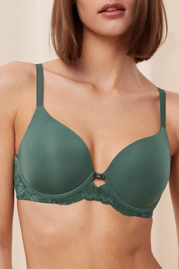 Triumph - Amourette Charm T WHP01 - Bøjle Bh & Fyld - Smoky Green