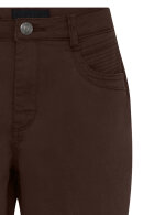 C Ro - Suzanne Jeans - Ensfarvet & Stræk - 7/8 Del - Mørkebrun