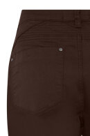 C Ro - Suzanne Jeans - Ensfarvet & Stræk - 7/8 Del - Mørkebrun