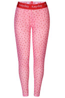 Anyday - Sunday 150 Legging - Mesh & Hjerter - Any Pink