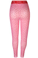 Anyday - Sunday 150 Legging - Mesh & Hjerter - Any Pink