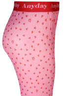 Anyday - Sunday 150 Legging - Mesh & Hjerter - Any Pink