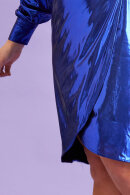 Anyday - Ida 164 Dress - Glitter Kjole - Cobalt Blue