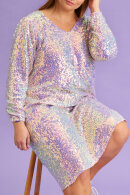 Anyday - Bjork 179 Dress - Paliette Disco Kjole - Cobalt Blue