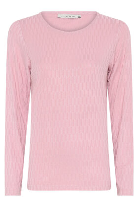 Micha - New Cotton T-shirt - Mønstret - Rose