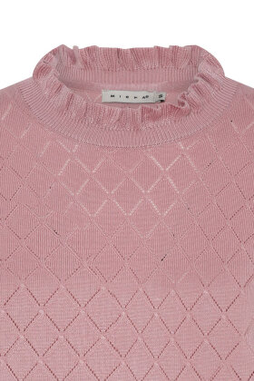 Micha - Pullover - Langærmet Strik - Mønster & Flæser - Rose