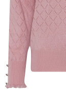 Micha - Pullover - Langærmet Strik - Mønster & Flæser - Rose