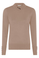 Micha - Basic Viscose Knit - Turtleneck Strik - Camel