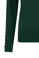 Micha - Basic Viscose Knit - Turtleneck Strik - Evergreen