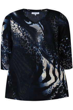 Zhenzi - Ainsley 200 - Strikket Bluse - Navy