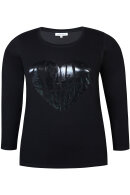 Zhenzi - Crystal 213 - Langærmet T-shirt - Black