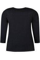 Zhenzi - Crystal 213 - Langærmet T-shirt - Black