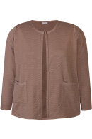 Zhenzi - Reimer 638 - Cardigan Mønstret - Earth Brown