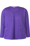 Zhenzi - Reimer 638 - Cardigan Mønstret - Royal Purple