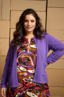 Zhenzi - Reimer 638 - Cardigan Mønstret - Royal Purple