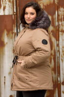 Zhenzi - Belie 605 - Vinter Parka - Earth Brown